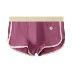 Four cornered pants mid waist flat leg pants - Image 7