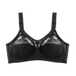Cross-border Ultra-thin Plus Size Full Cup Export Bra Without Padding Sexy Lace Wire-free Transparent European and American Style Underwear - Image 6