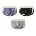 Four cornered pants mid waist flat leg pants - Image 13
