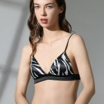 Triangle Cup Bra Summer Thin Strap Satin Wire-Free Bustier Large Chest Minimizer Sexy Lingerie