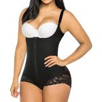 Tight fitting underwear shapewear one-piece triangular zipper shapewear - Image 3