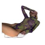 Tie-dye Sexy Underwear Bodysuit with Outerwear Mesh Bodysuit - Image 5